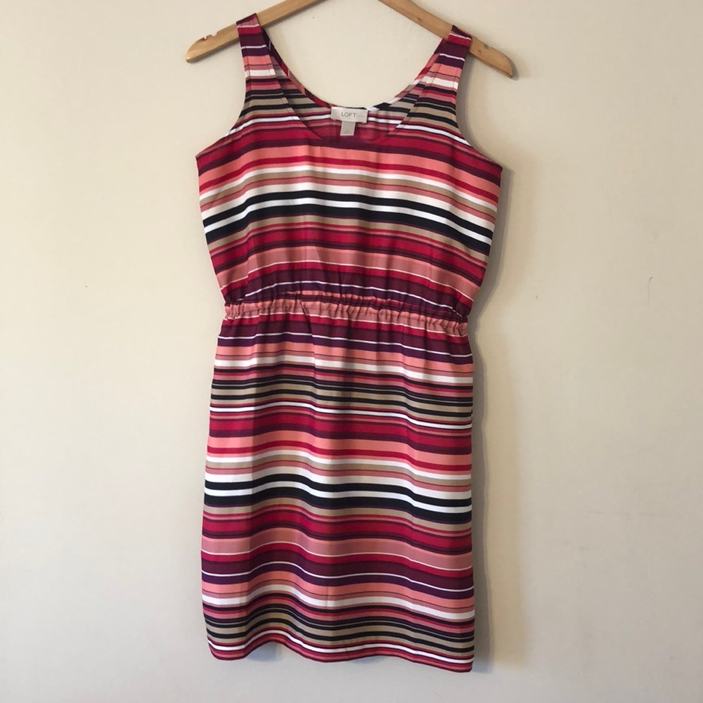 LOFT Striped Dress | Petite Dress